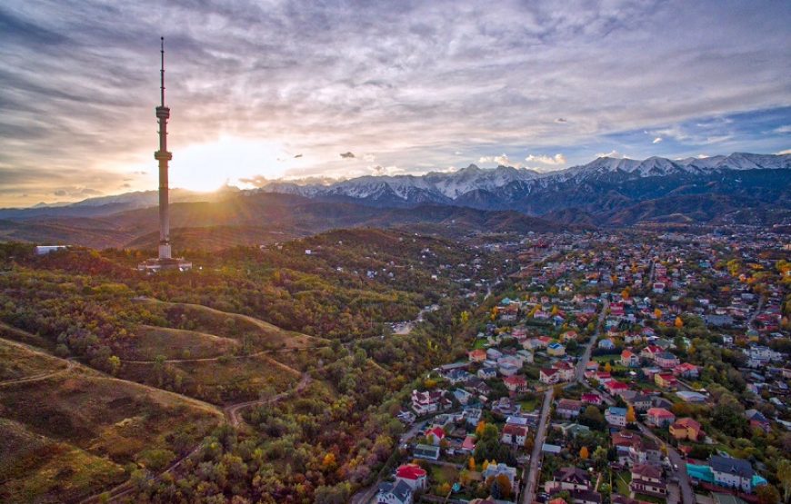 Almaty from a bird’s eye view